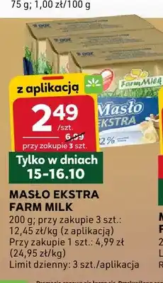 Stokrotka Masło ekstra Farm Milk oferta