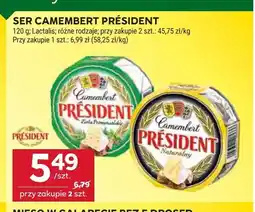 Stokrotka Ser camembert zioła prowansalskie Président oferta