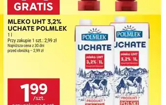 Stokrotka Mleko UHT Uchate Polmlek 3,2% oferta