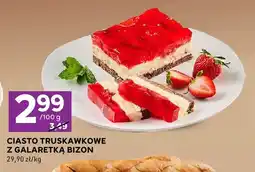 Stokrotka Ciasto truskawkowe z galaretką Bizon oferta