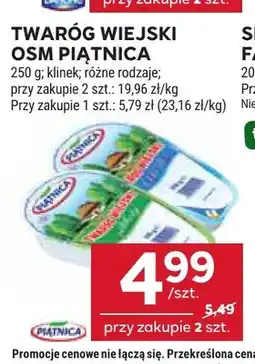 Stokrotka Twaróg wiejski OSM Piątnica klinek oferta