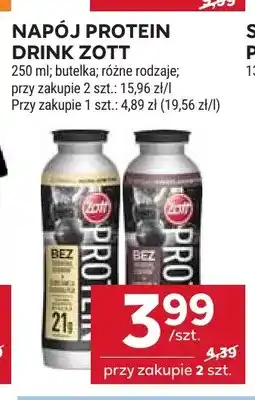 Stokrotka Napój Protein Drink Zott oferta