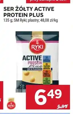 Stokrotka Ser żółty Active Protein Plus w plastrach SM Ryki oferta