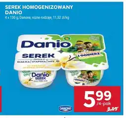 Stokrotka Serek homogenizowany Danio 4-pak oferta