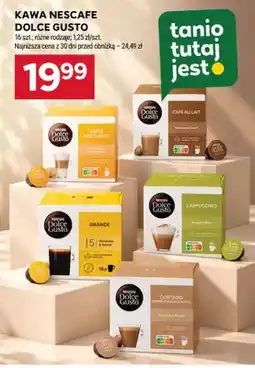 Stokrotka Kawa Nescafe Dolce Gusto Café au Lait oferta