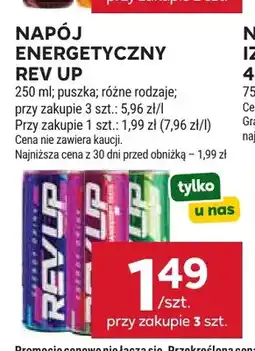 Stokrotka Napój energetyczny Rev Up oferta