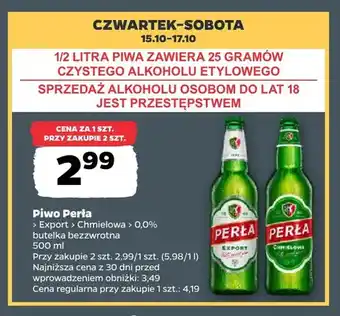 Netto Piwo Perła Export oferta