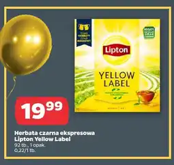 Netto Herbata czarna ekspresowa Lipton Yellow Label oferta
