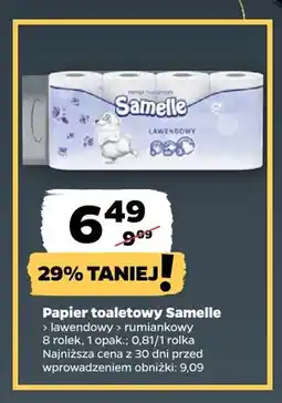 Netto Papier toaletowy Samelle rumiankowy 8-pak oferta
