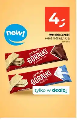 Dealz Wafelek Góralki Dzielne z czekoladą oferta