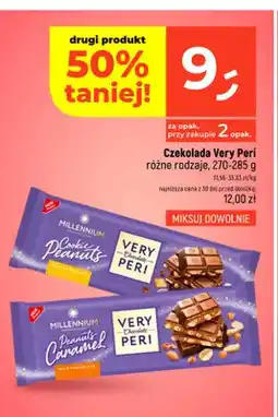 Dealz Czekolada Very Peri Cookie Peanuts Millennium oferta