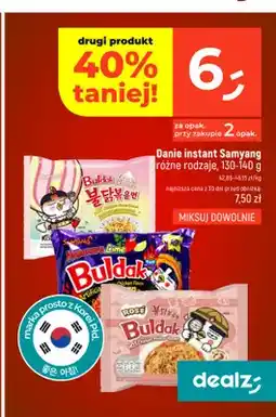 Dealz Danie instant Samyang Buldak Cream Carbonara oferta