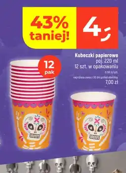 Dealz Kubeczki papierowe oferta
