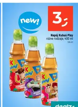 Dealz Napój Kubuś Play czereśnia jabłko oferta