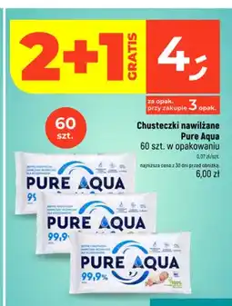 Dealz Chusteczki nawilżane Pure Aqua 99% wody oferta