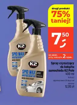 Dealz Spray czyszczący do kokpitu samochodu K2 Polo oferta