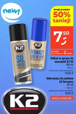 Dealz Silikon w sprayu do uszczelek K2 Sil oferta