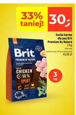 Dealz Sucha karma dla psa Brit Premium By Nature oferta