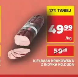 API MARKET Kiełbasa krakowska z indyka Duda oferta
