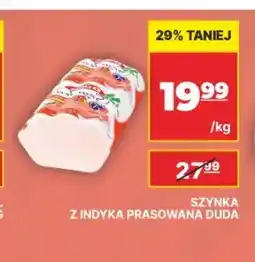 API MARKET Szynka z indyka prasowana Duda oferta
