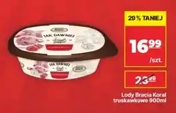 API MARKET Lody Bracia Koral truskawkowe oferta