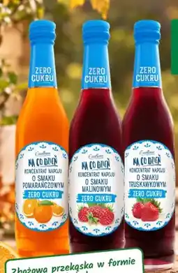 Intermarche Koncentrat napoju bez cukru o smaku malinowym Excellence oferta