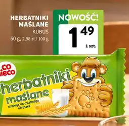 Intermarche Herbatniki maślane Kubuś oferta