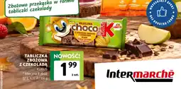 Intermarche Tabliczka zbożowa z czekoladą mleczna 8 zbóż Kubuś oferta