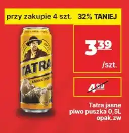 API MARKET Piwo Tatra oferta
