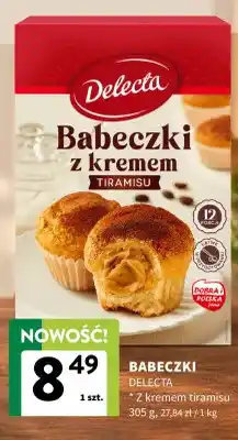 Intermarche Babeczki z kremem tiramisu Delecta oferta
