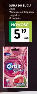 Intermarche Guma do żucia Orbit Watermelon Raspberry sugarfree oferta