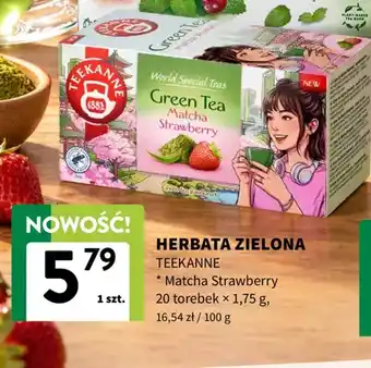 Herbata zielona Matcha Strawberry Teekanne