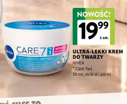 Intermarche Ultra-lekki krem do twarzy Nivea Care 7w1 oferta