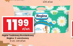 EMMA market Papier toaletowy rumiankowy Regina 3-warstwowy 8-pak oferta