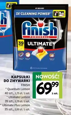 Intermarche Kapsułki do zmywarki Finish Quantum Lemon oferta
