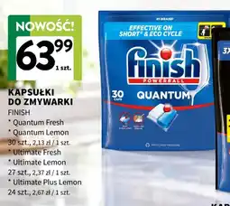 Intermarche Kapsułki do zmywarki Finish Quantum Fresh oferta