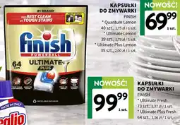 Intermarche Kapsułki do zmywarki Finish Ultimate Fresh oferta
