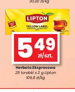 EMMA market Herbata ekspresowa Lipton Yellow Label oferta