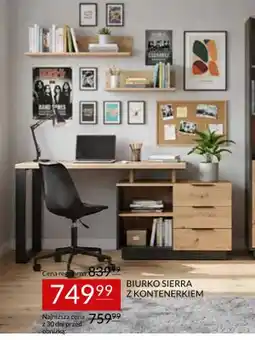 Abra Biurko z kontenerkiem Sierra oferta
