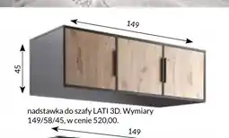 Abra Nadstawka do szafy Lati 3D oferta