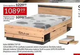 Abra Łóżko Sierra Typ 10 oferta
