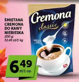 ABC Śmietana Cremona do kawy niebieska oferta