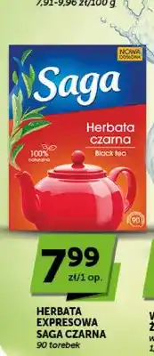 ABC Herbata ekspresowa Saga czarna oferta