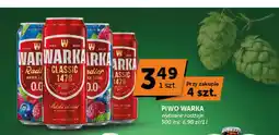 ABC Piwo bezalkoholowe Warka Radler owoce leśne oferta