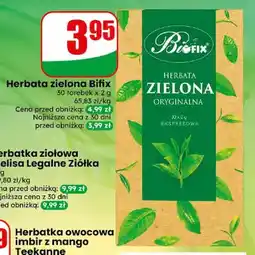Dino Herbata zielona Bifix oferta