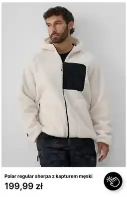 4F Polar regular sherpa z kapturem męski FOB oferta