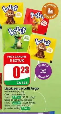 Dino Lizak serce Lolli Argo oferta