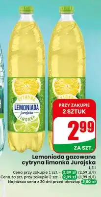 Dino Lemoniada gazowana cytryna limonka Jurajska oferta