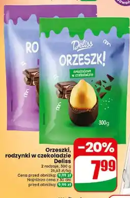 Dino Rodzynki w czekoladzie Deliss oferta