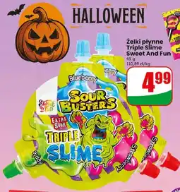 Dino Żelki płynne Triple Slime Sweet And Fun oferta